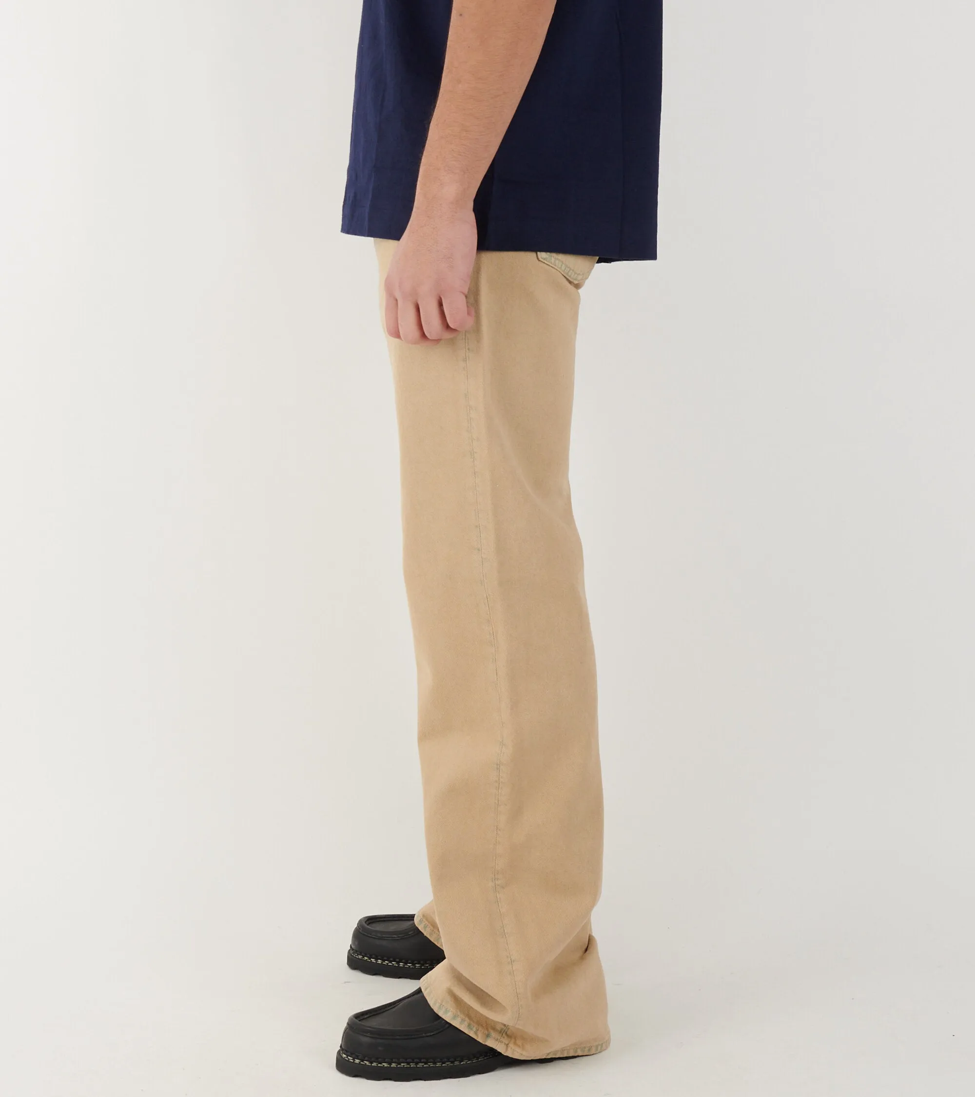 2021M Loose Fit Jeans Light Sand