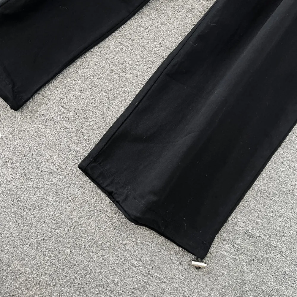 Drawstring Shirt&Trousers Chic 2Pcs