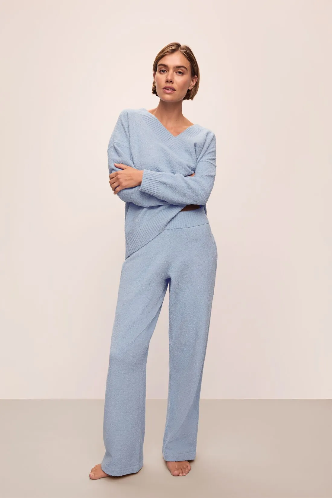 Eberjey Recycled Boucle Relaxed Fit Pant