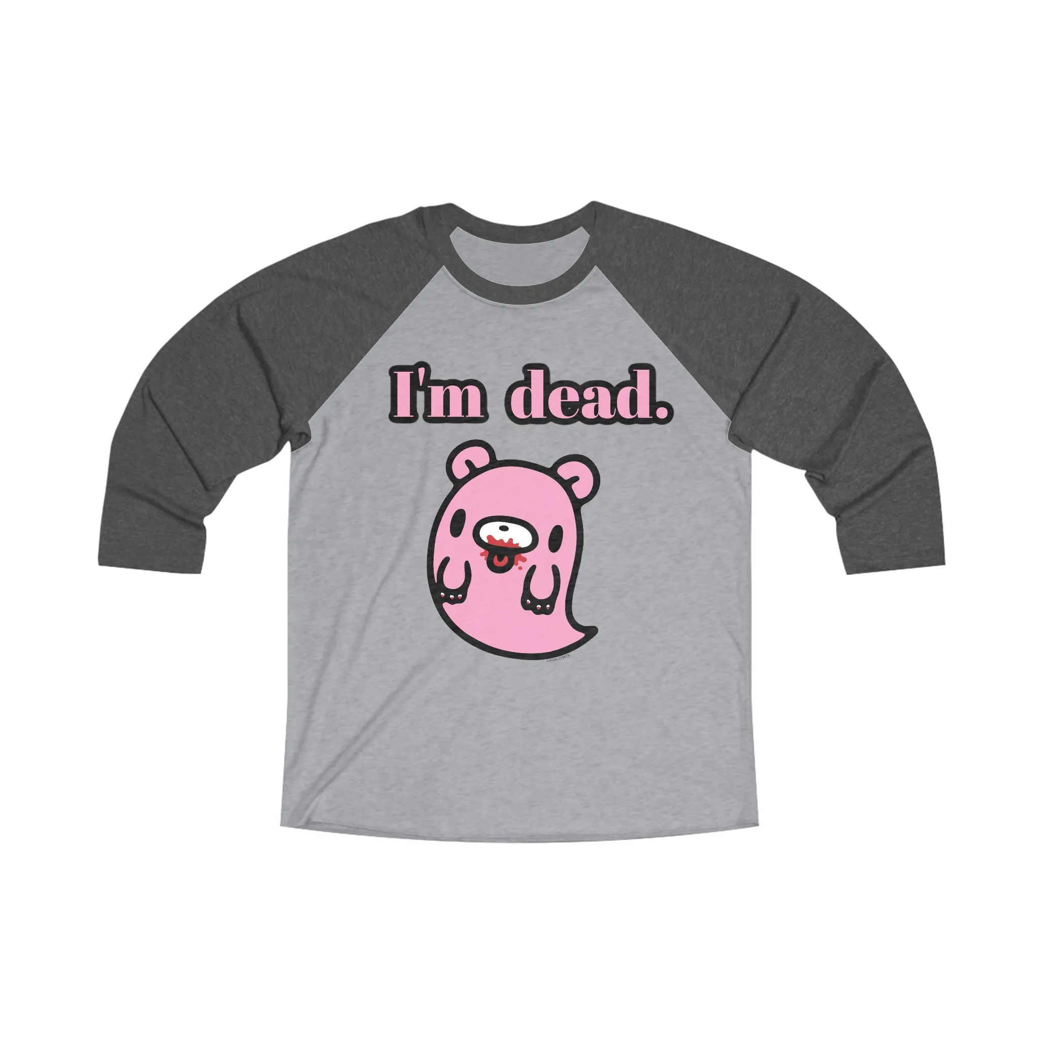 Gloomy Ghost Raglan Tee