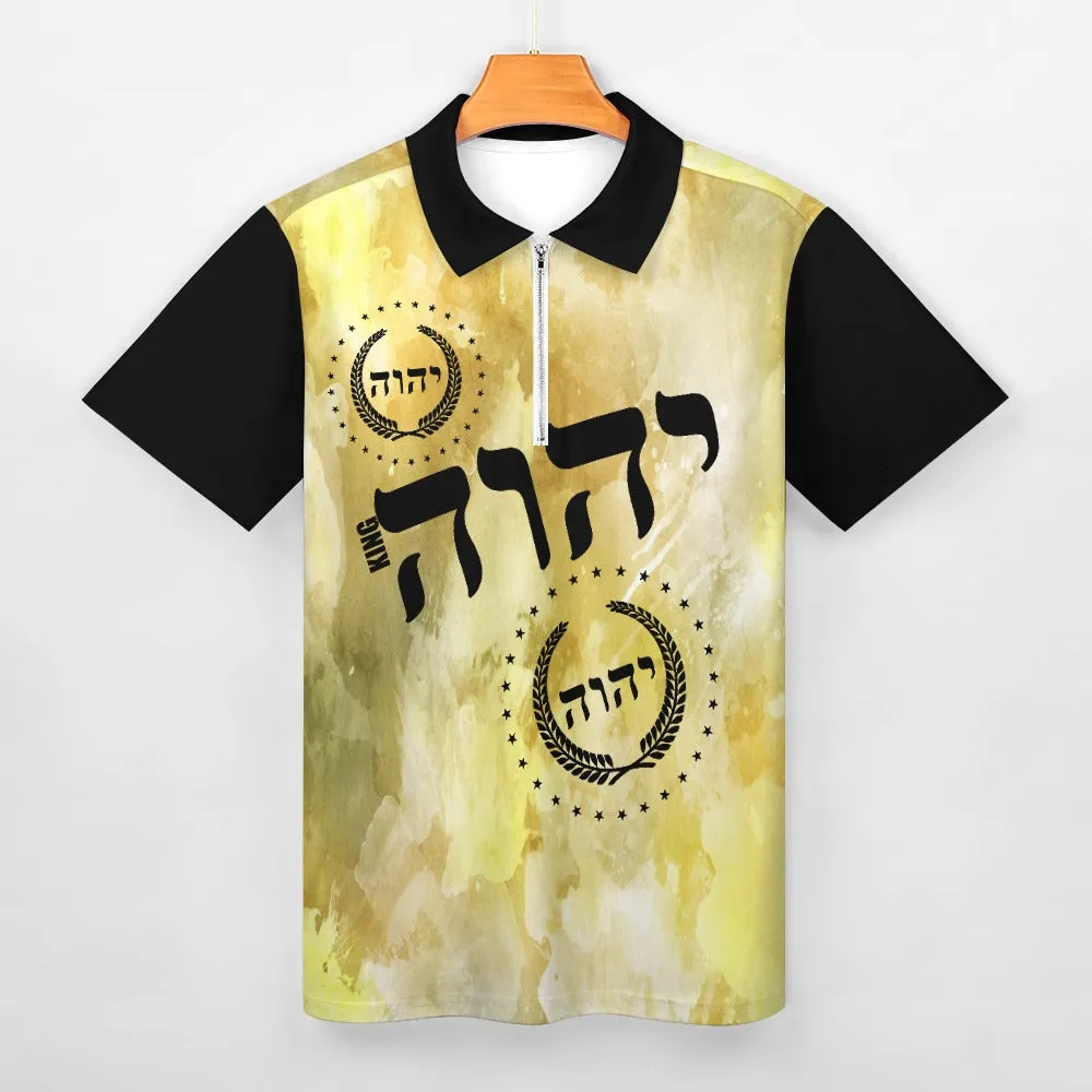 KING YAHWEH (LUSTER) Polo Shirt