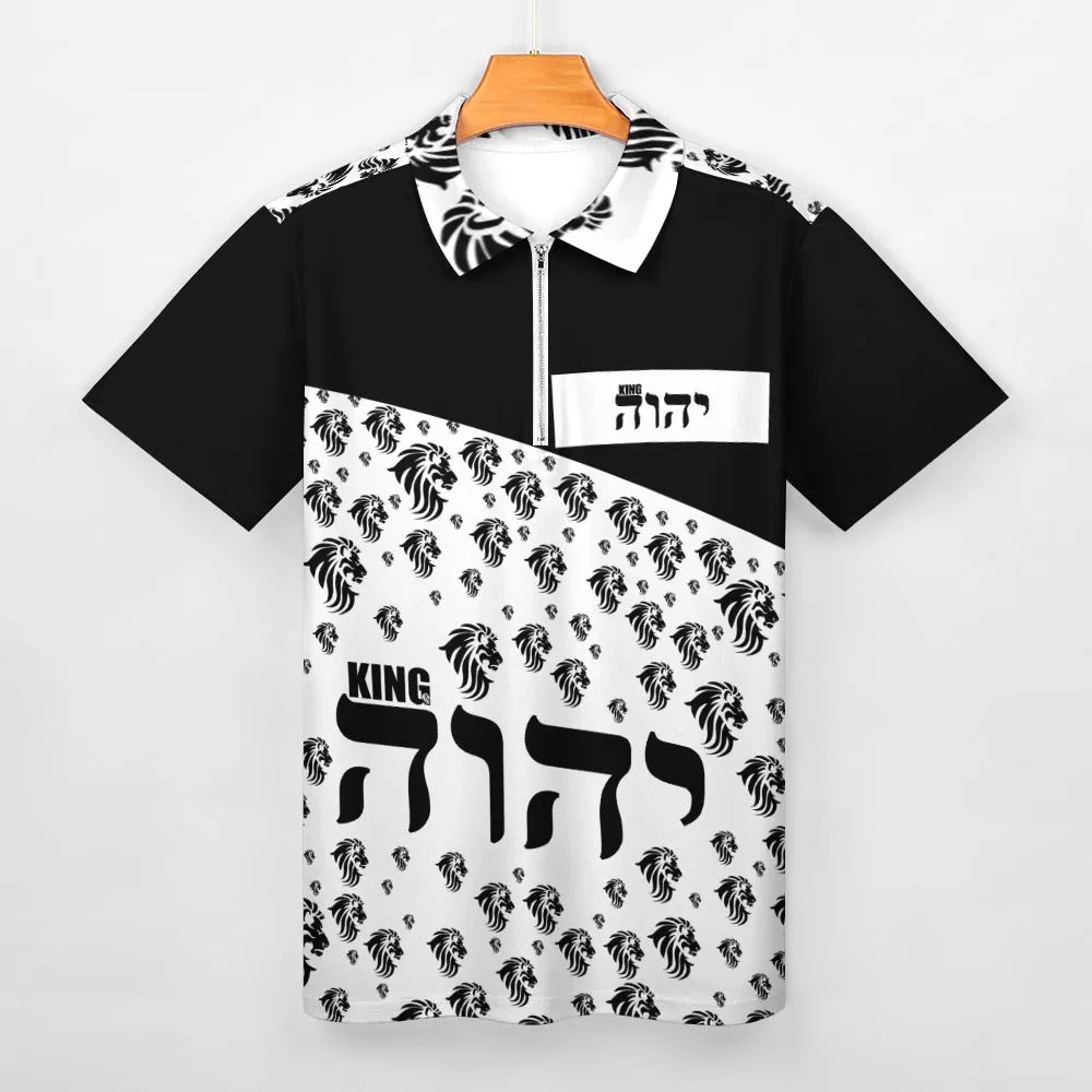KING YAHWEH (The Incredible) Short sleeve polo shirt