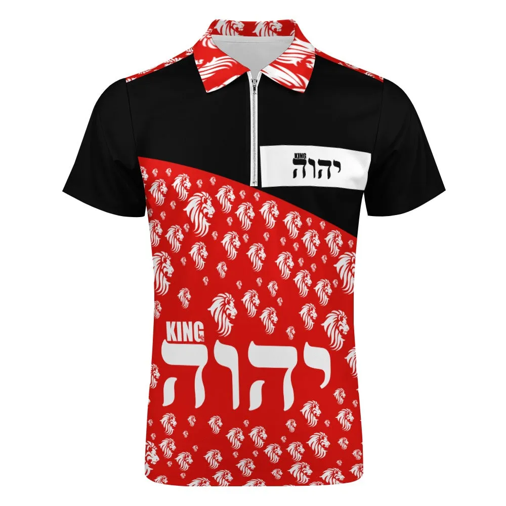 KING YAHWEH (The Incredible) Short sleeve polo shirt