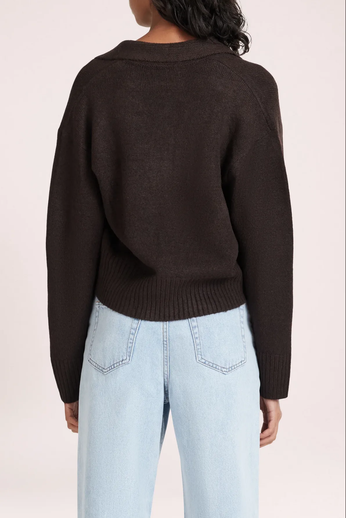 KINGSLEY RUGBY KNIT | RAISIN