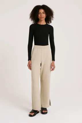 LILOU KNIT PANT | CUCUMBER