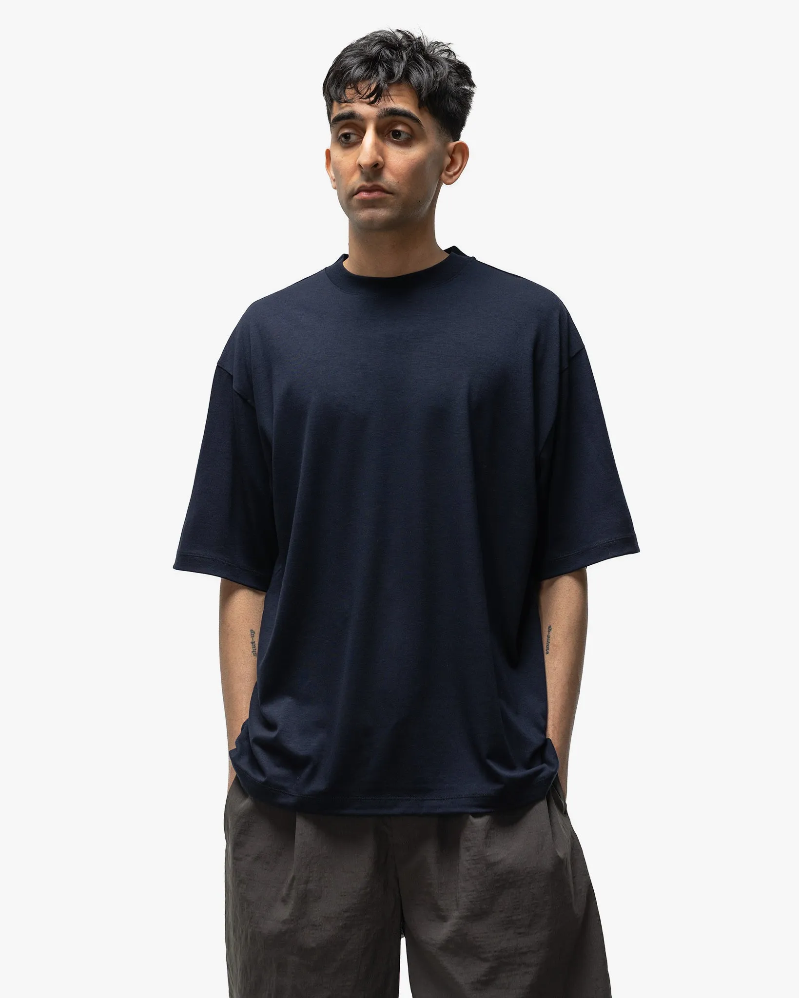 Loose Fit Shirt Navy