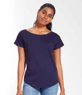Mantis Ladies Loose Fit T-Shirt | Navy