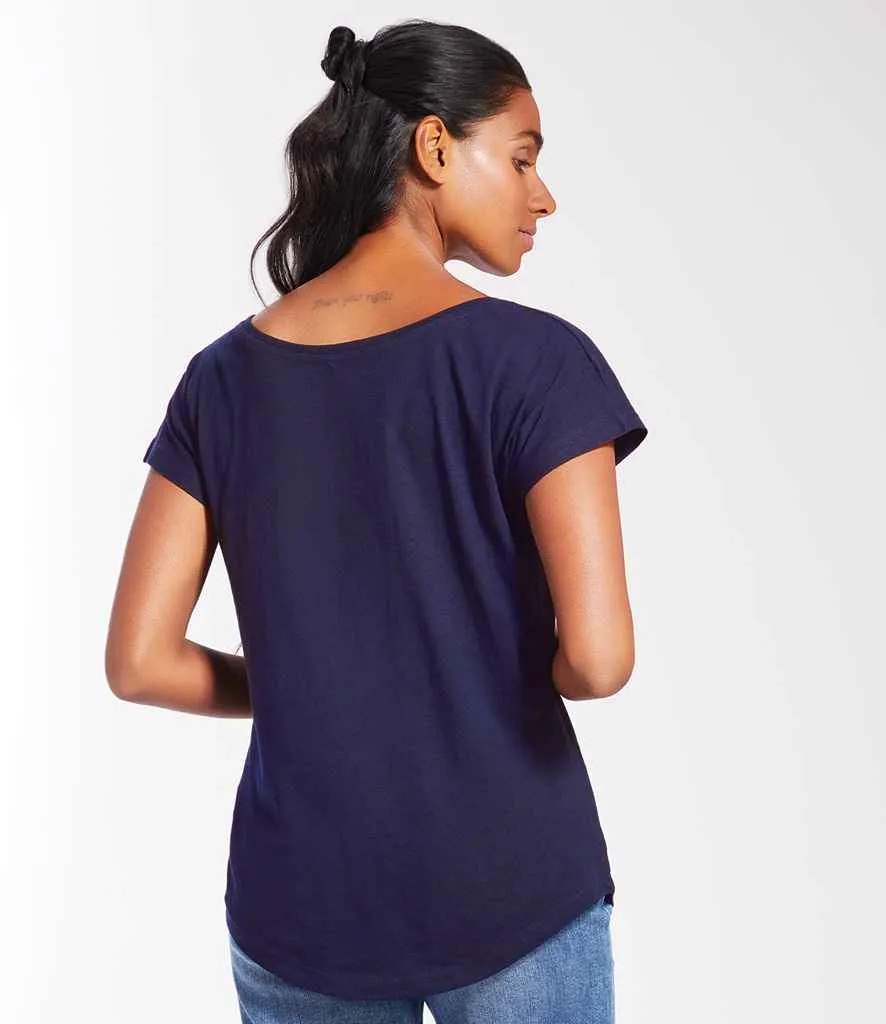 Mantis Ladies Loose Fit T-Shirt | Navy