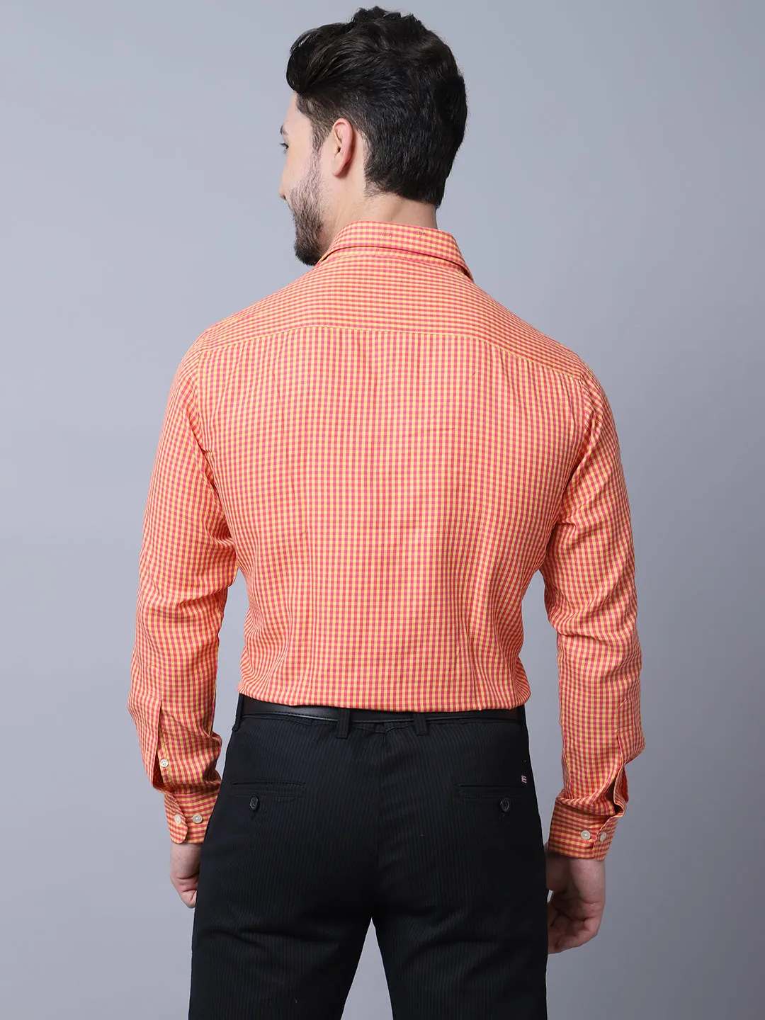 Mens Orange Shirt