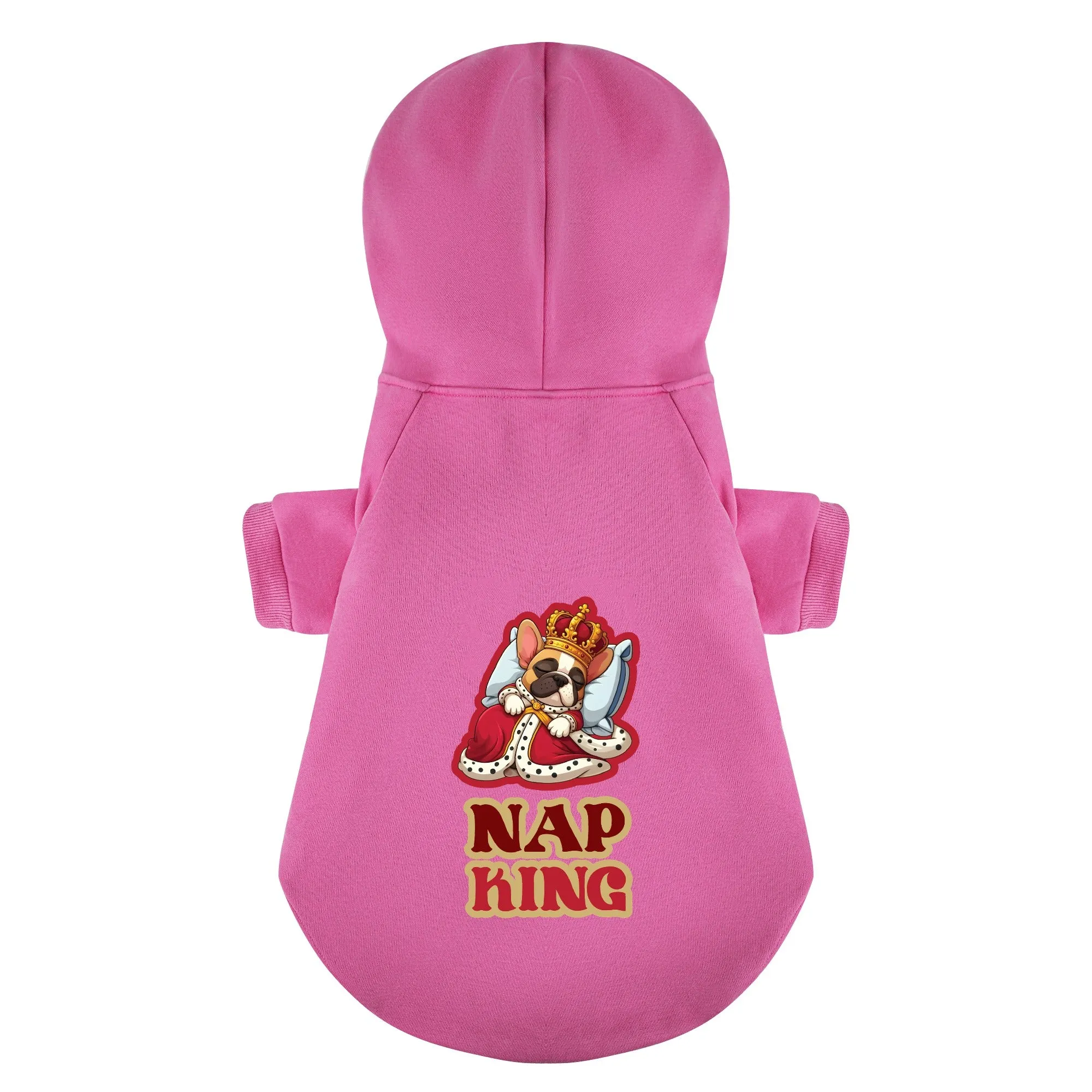 Nap king and Nap queen - Matching French Bulldog Hoodies – Stylish, Cozy & Personalized!