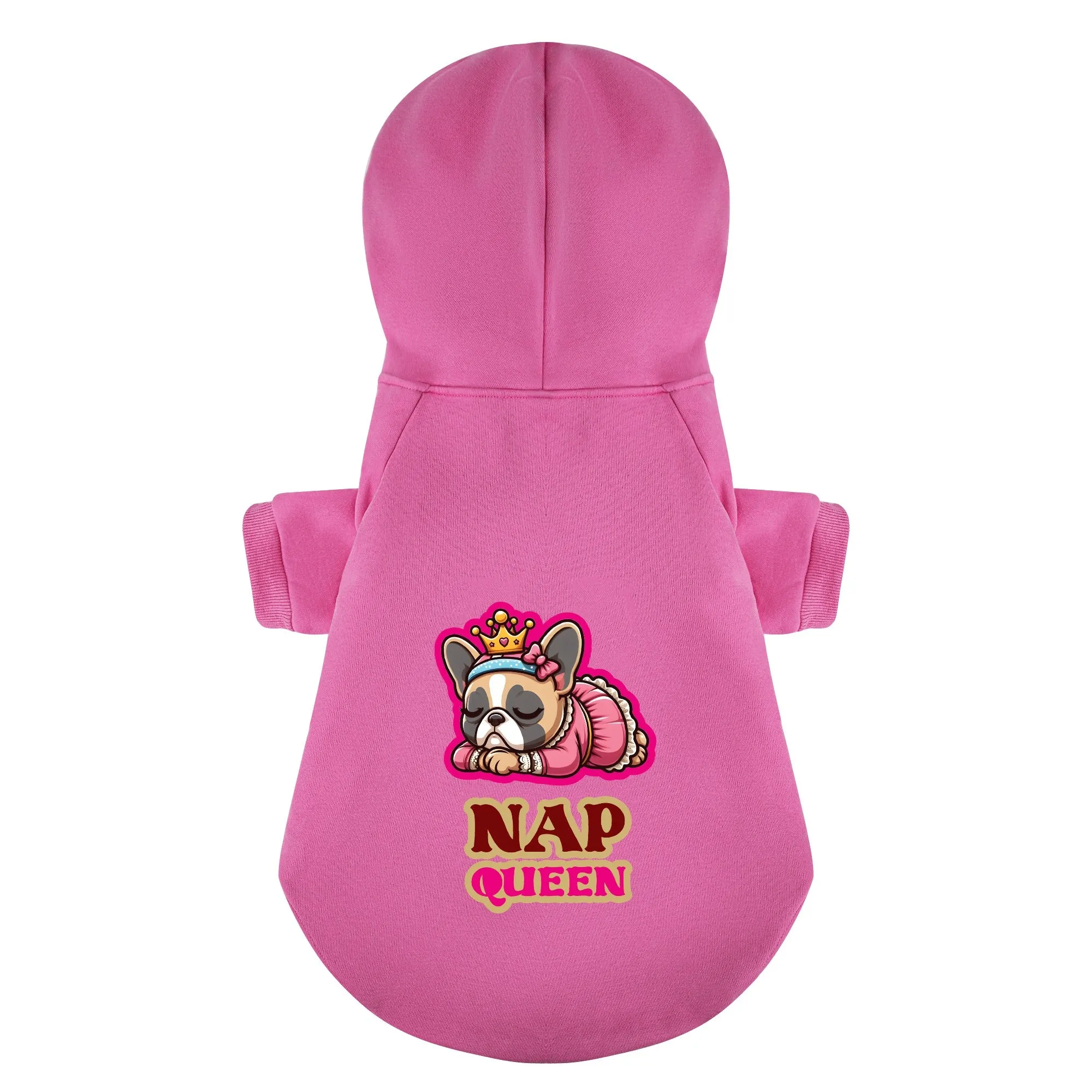 Nap king and Nap queen - Matching French Bulldog Hoodies – Stylish, Cozy & Personalized!