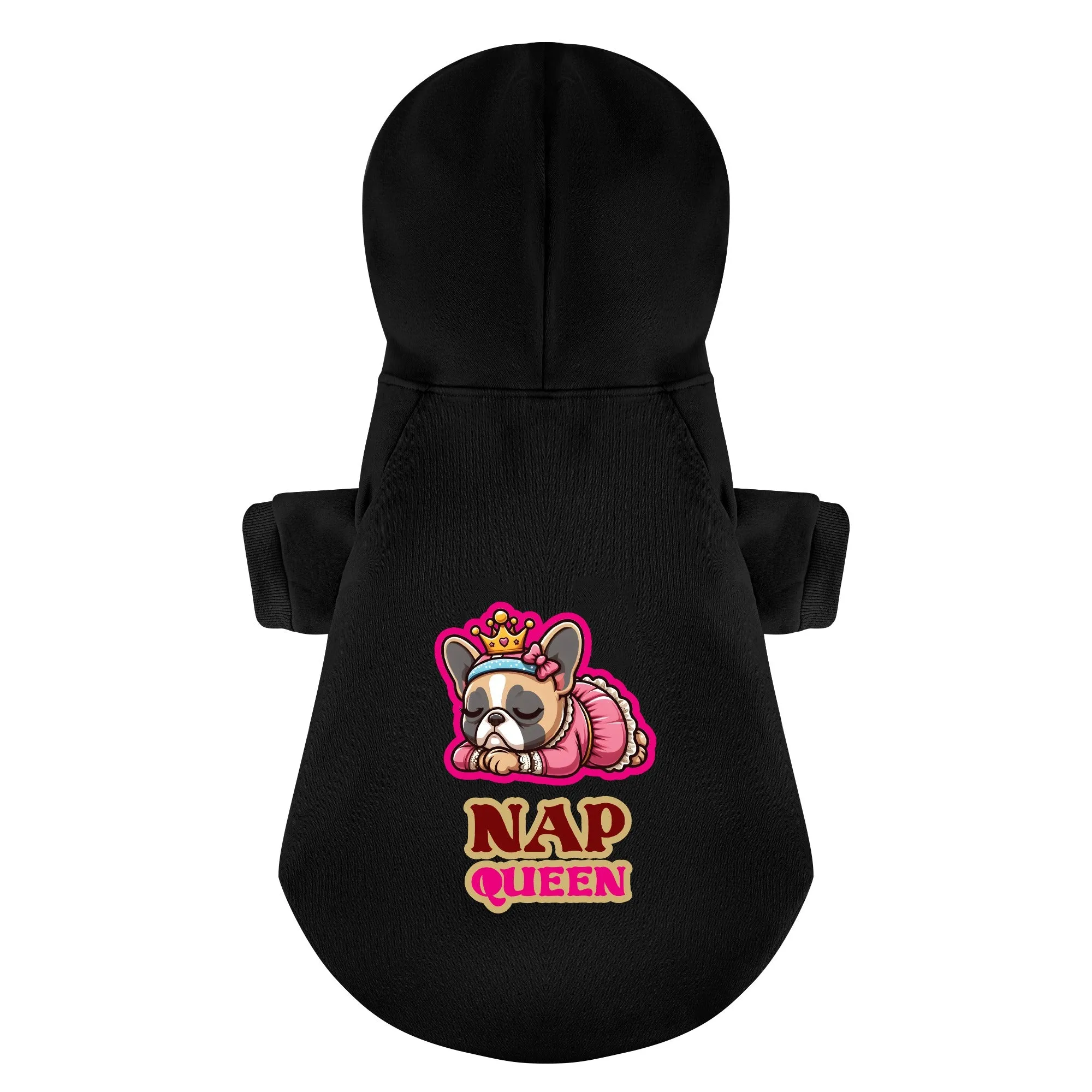 Nap king and Nap queen - Matching French Bulldog Hoodies – Stylish, Cozy & Personalized!