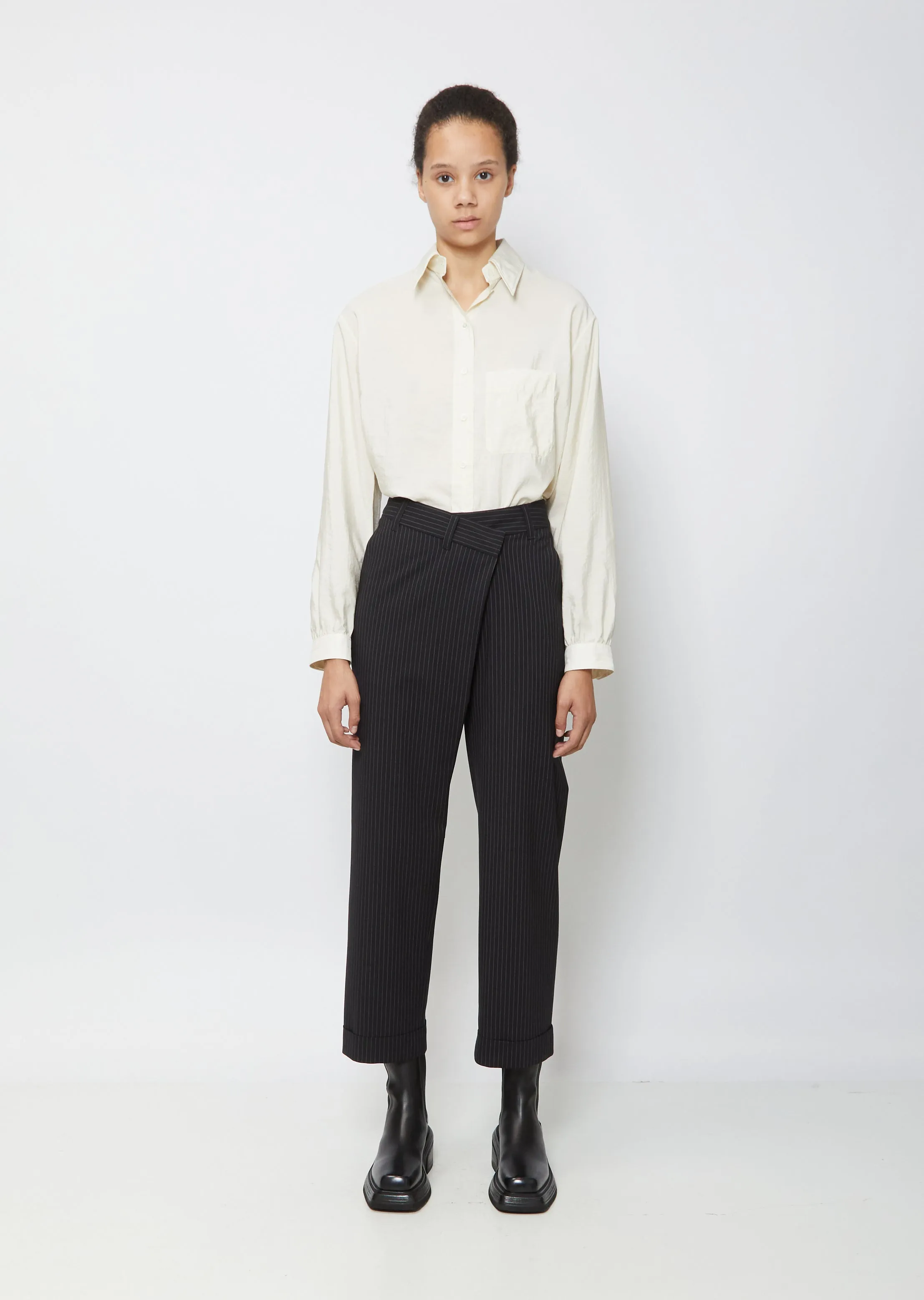 Overlapping Relaxed Cuffed Trouser