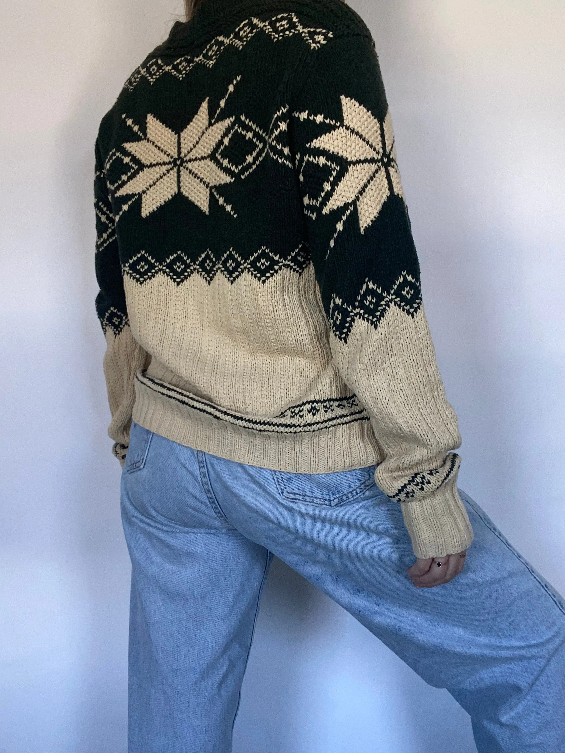 Ralph Lauren Hand Knit Sweater Size M/L