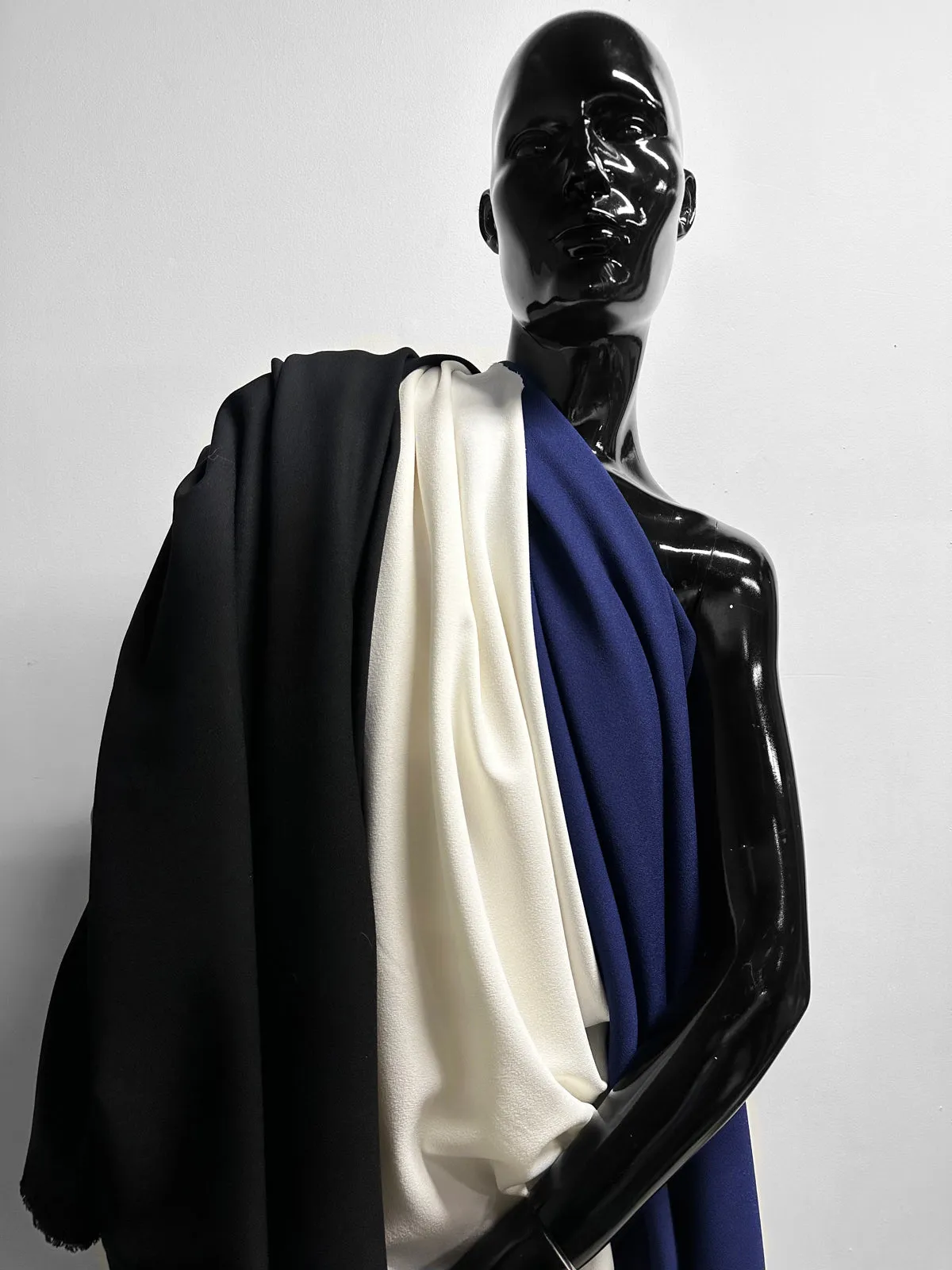 Riopele Çeramica Crepe Suiting Black