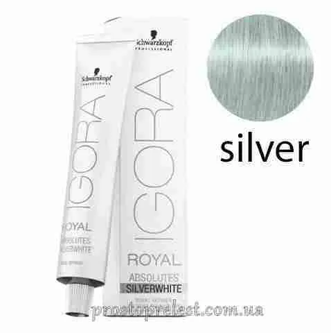 Schwarzkopf Igora Royal SilverWhite 60ml - Тонуючий барвник для волосся 60мл