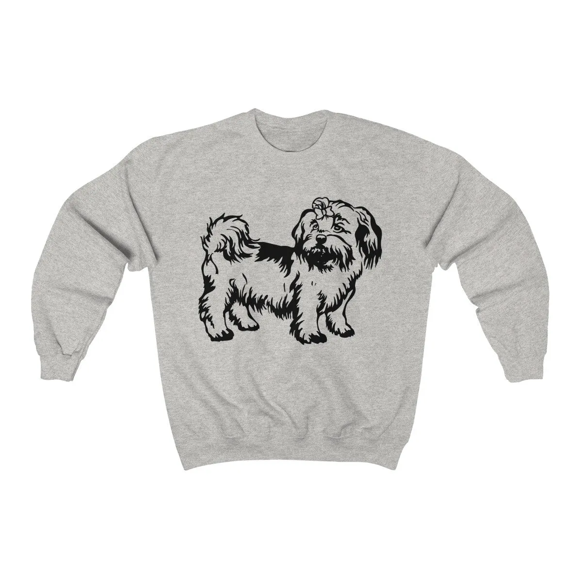 Shih Tzu Unisex Heavy Blend Crewneck Sweatshirt