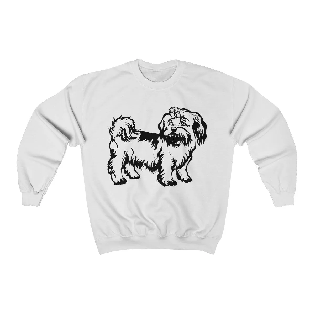 Shih Tzu Unisex Heavy Blend Crewneck Sweatshirt