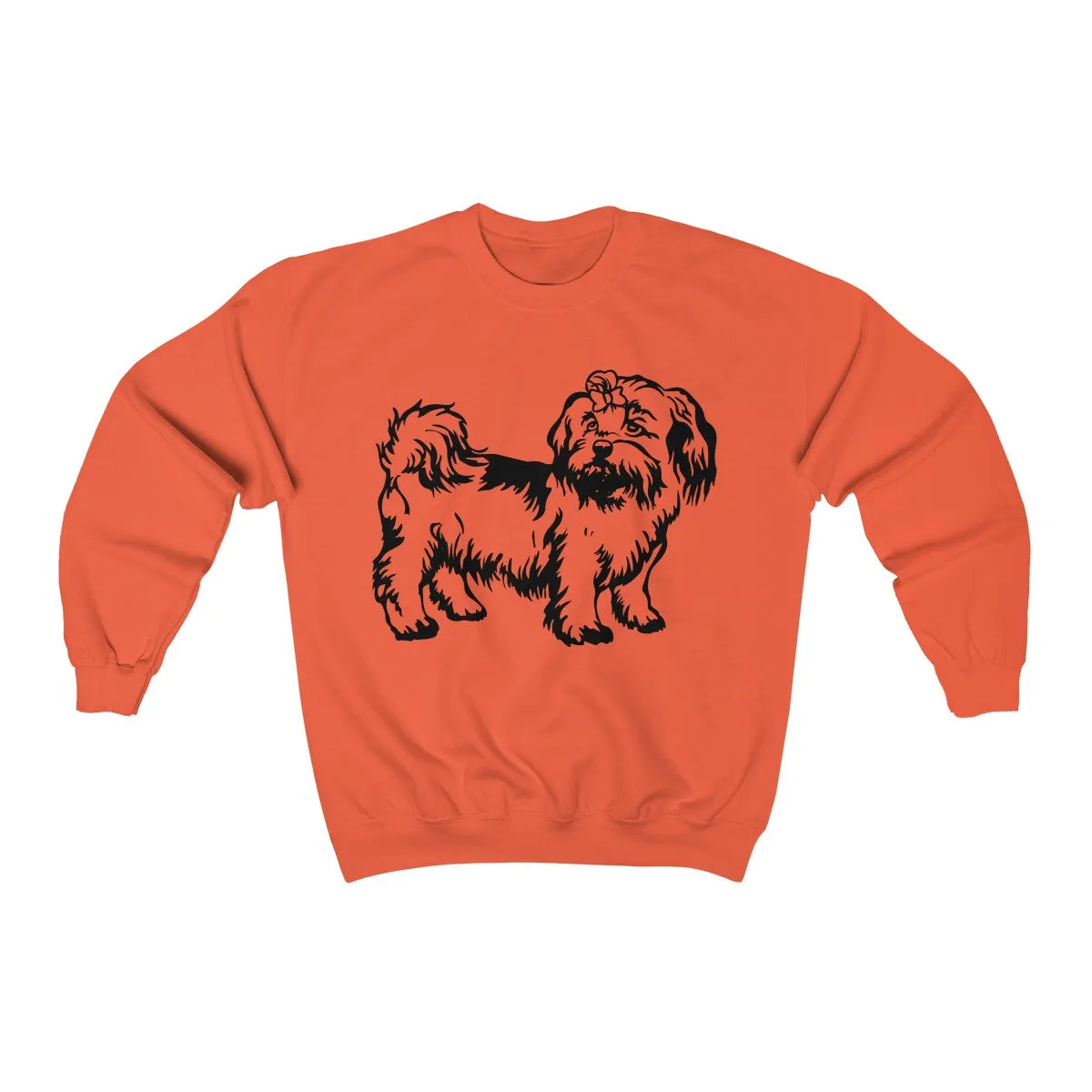 Shih Tzu Unisex Heavy Blend Crewneck Sweatshirt