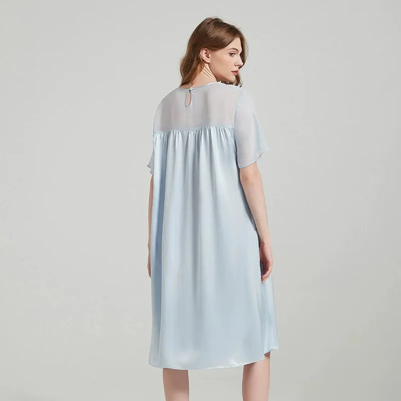 Silk Nightgown – Loose Fit, Minimalist & Comfortable