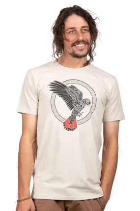 Skumi Mens T Shirt Cocky Want a Cracker Sand