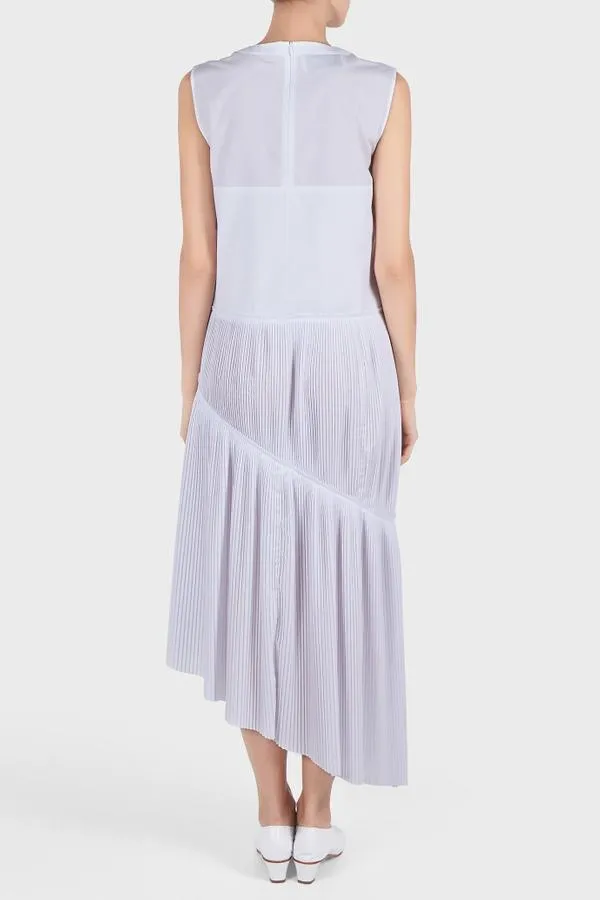 Sleeveless Asymmetric Dress