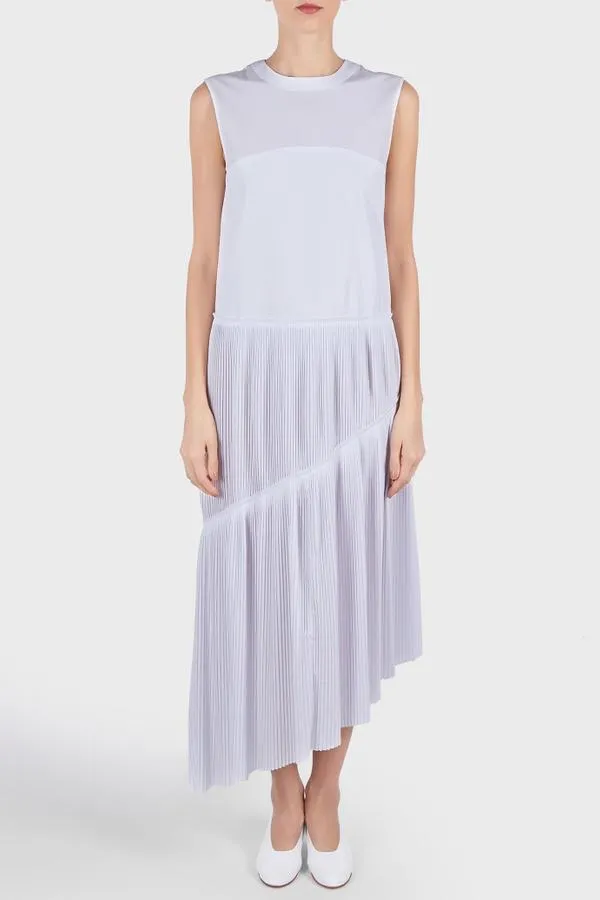 Sleeveless Asymmetric Dress