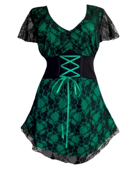 Sweetheart Top in Emerald