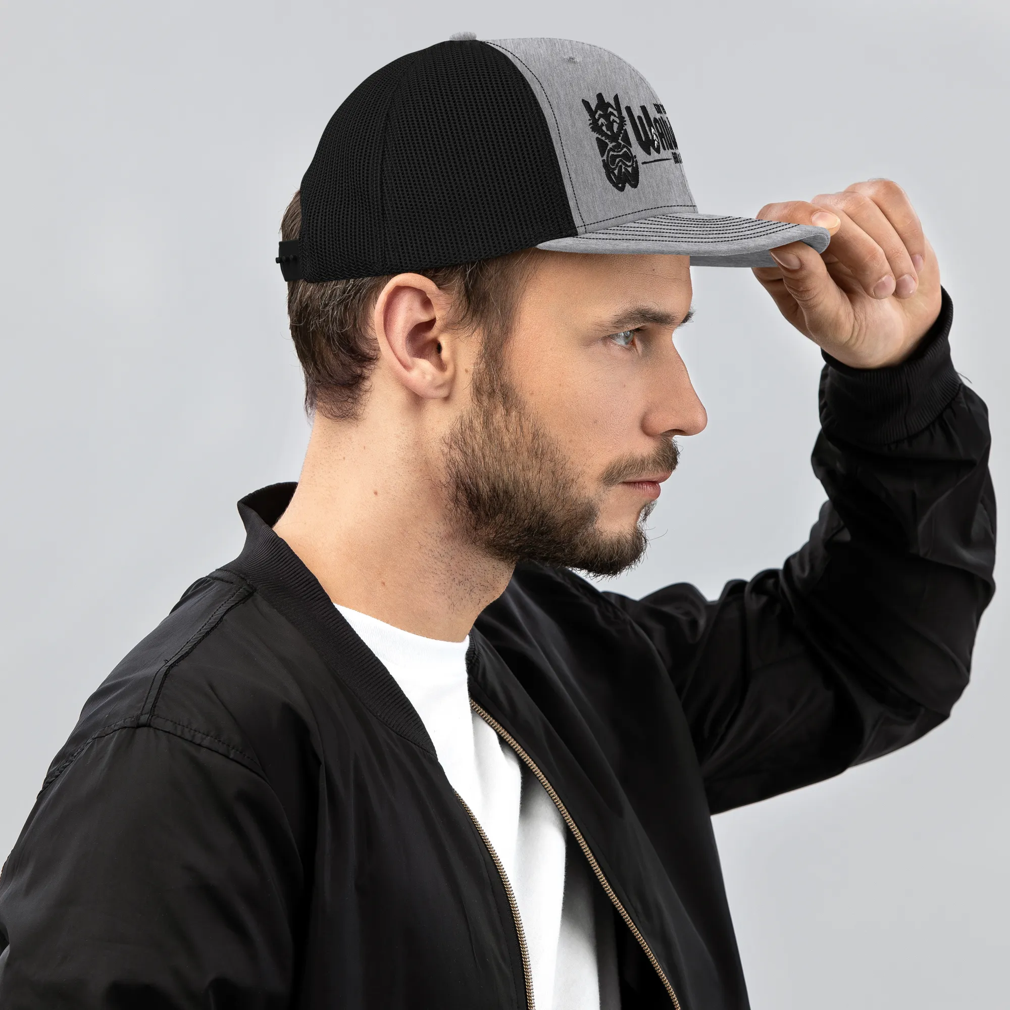 Tiki Trucker Cap Grey