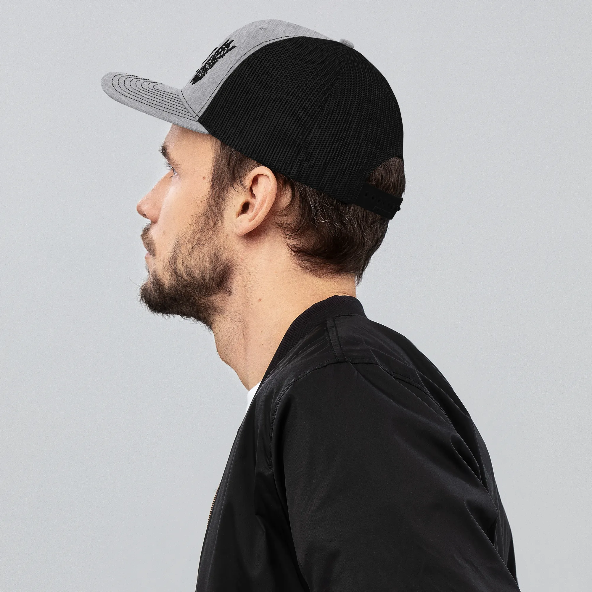 Tiki Trucker Cap Grey