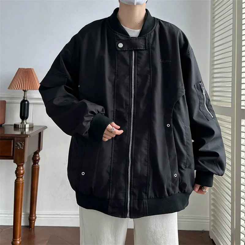 Trendy Spring and Autumn Loose Street Pilot Jacket