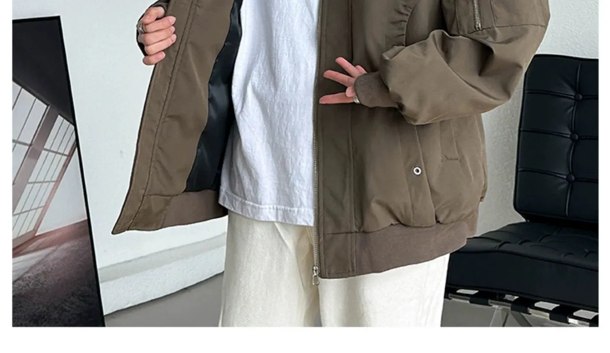Trendy Spring and Autumn Loose Street Pilot Jacket