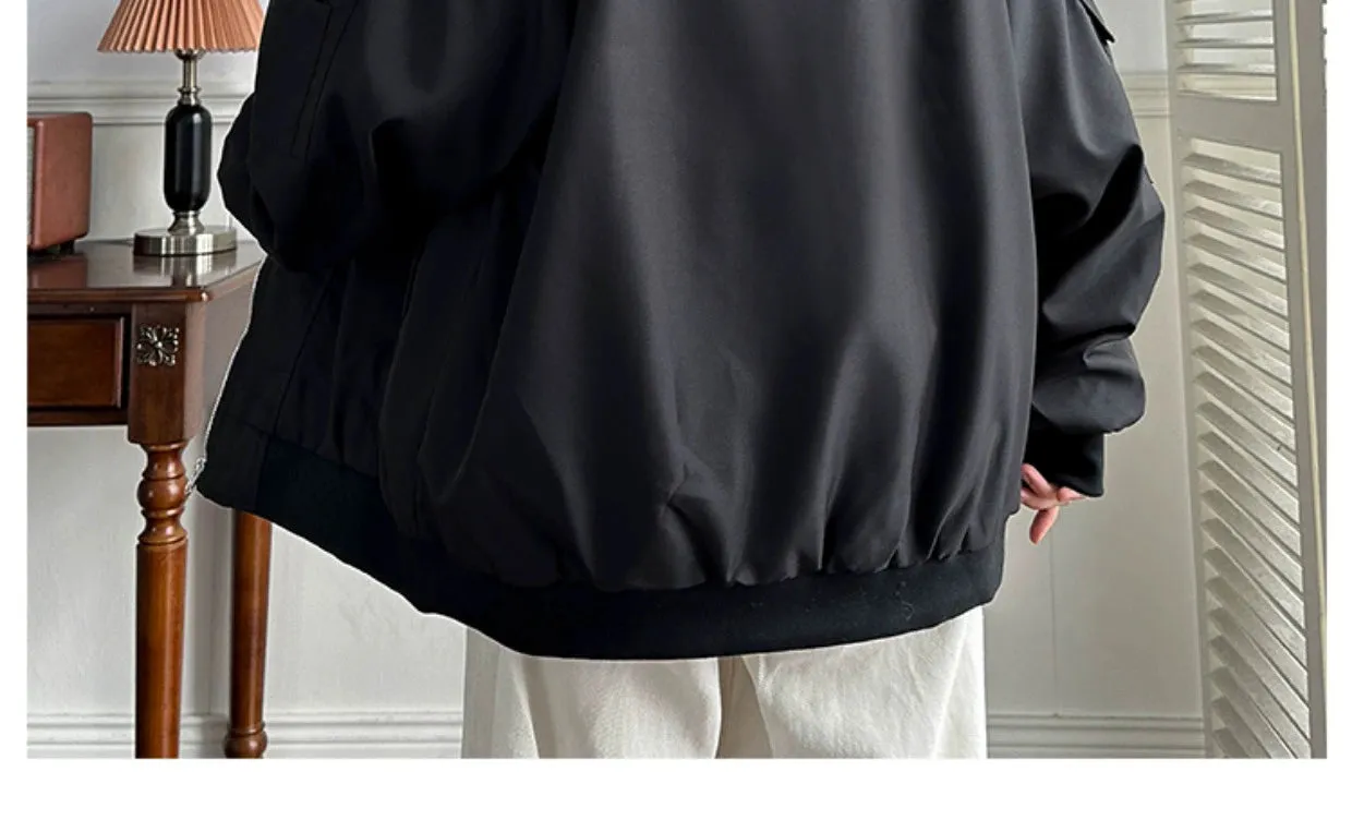 Trendy Spring and Autumn Loose Street Pilot Jacket