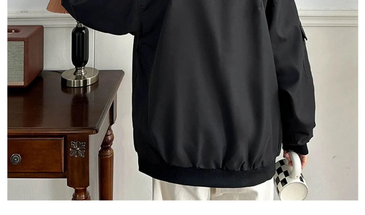 Trendy Spring and Autumn Loose Street Pilot Jacket