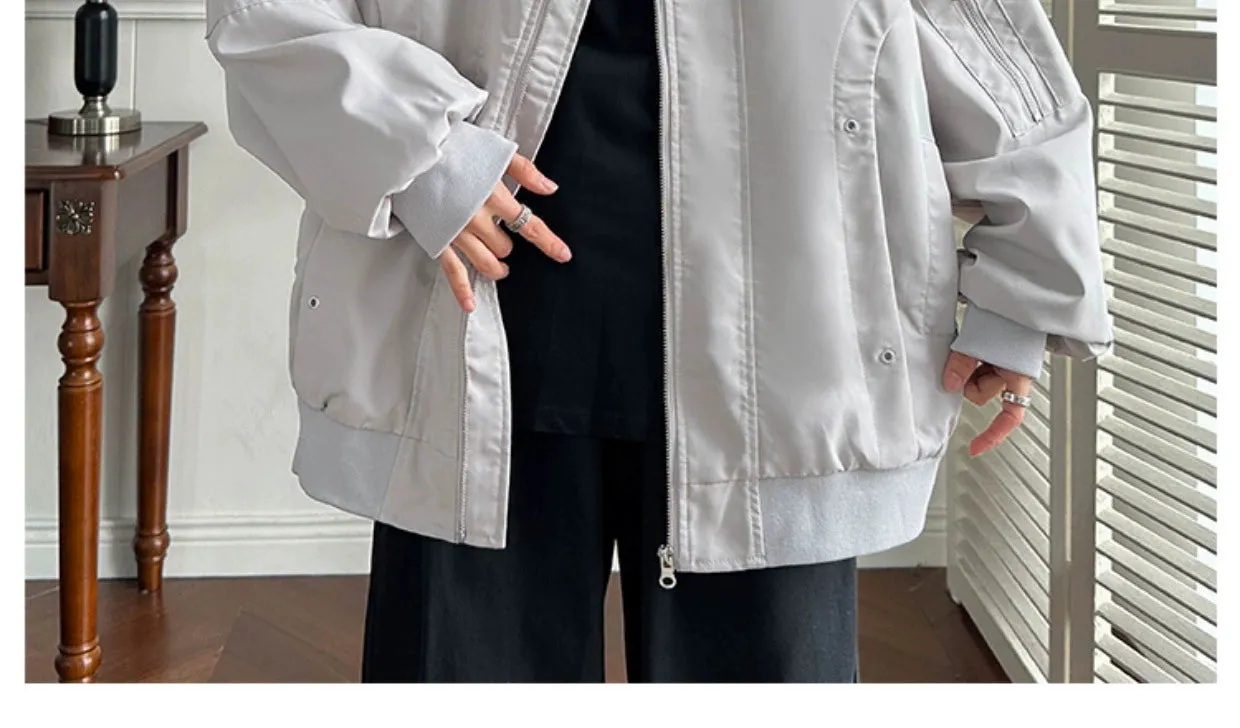 Trendy Spring and Autumn Loose Street Pilot Jacket