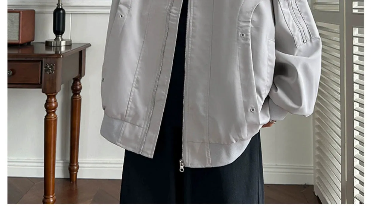Trendy Spring and Autumn Loose Street Pilot Jacket