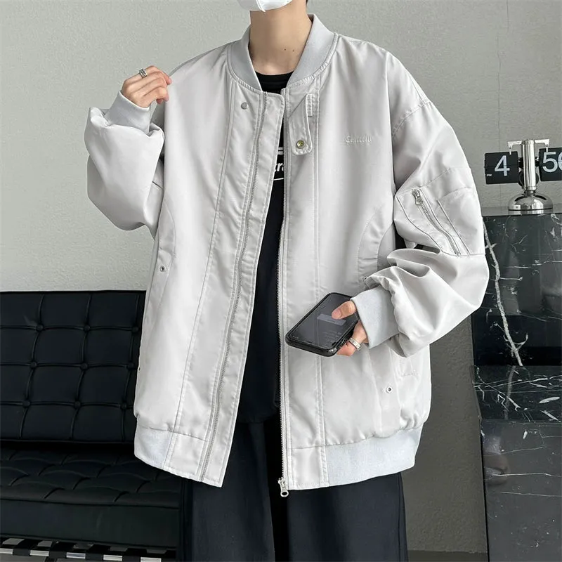 Trendy Spring and Autumn Loose Street Pilot Jacket